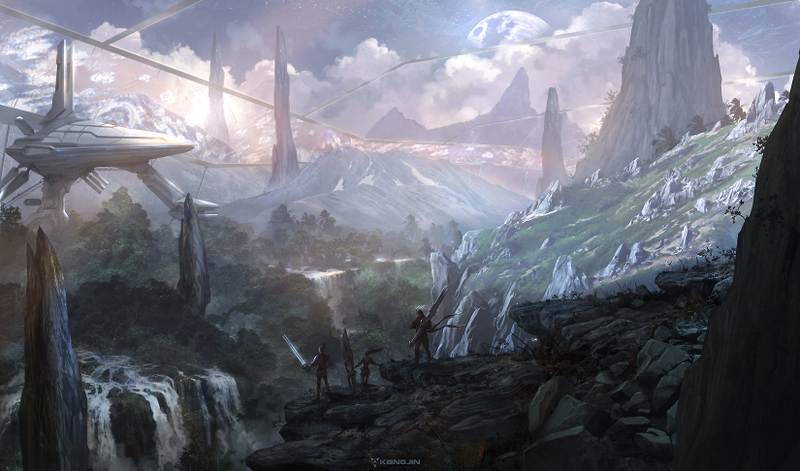 Illustration for article titled Beautiful Video Game Art, Direct From Korea